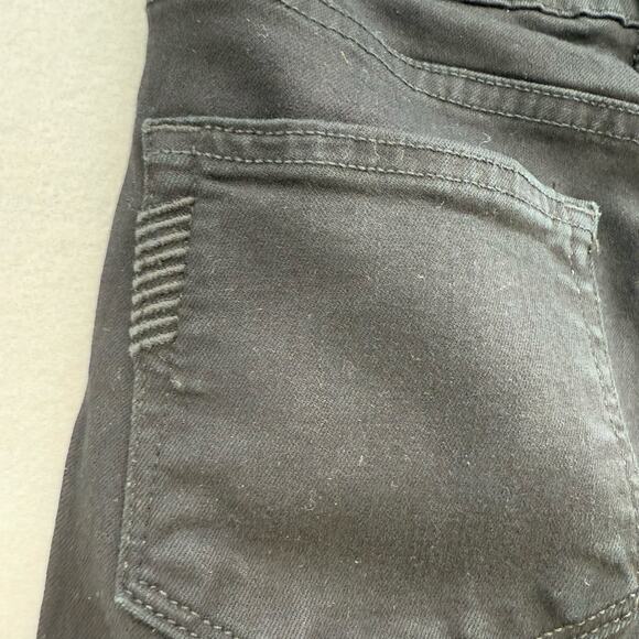 Paige Jeans Women's 24 (0) Black Verdugo Ultra Skinny Preppy Normcore Skater - Picture 4 of 16